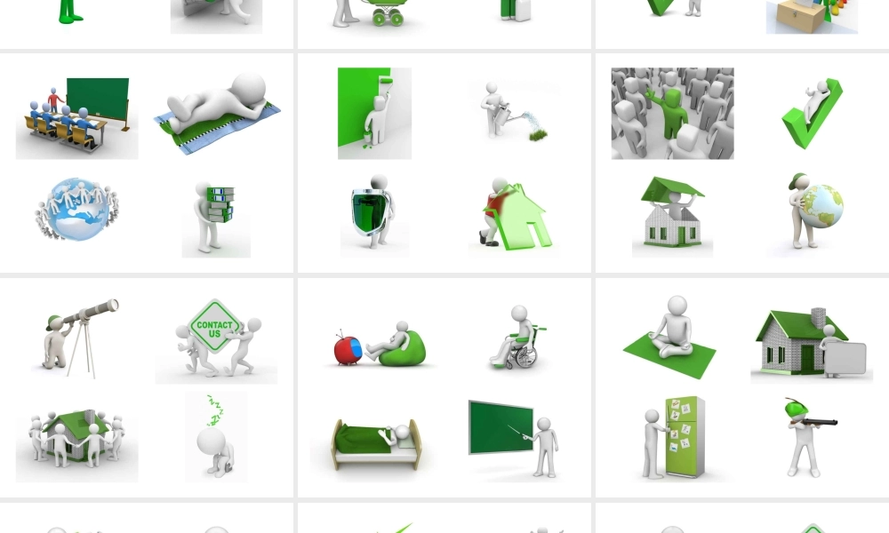 3dxiaorenlusexilie-1300586116.ppt