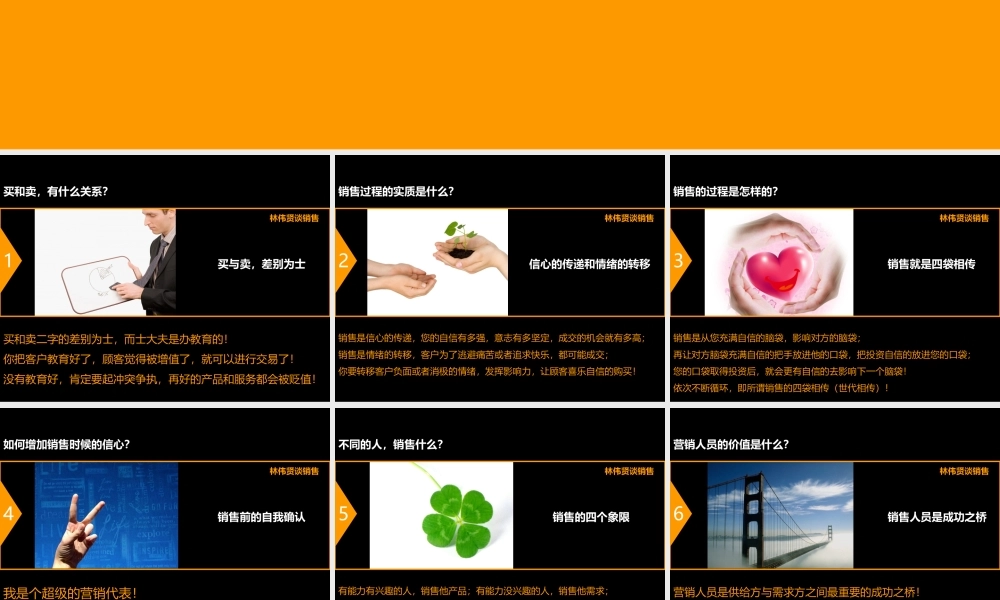 12.02.27纯爷们100招风格借鉴作品林伟贤谈销售.ppt