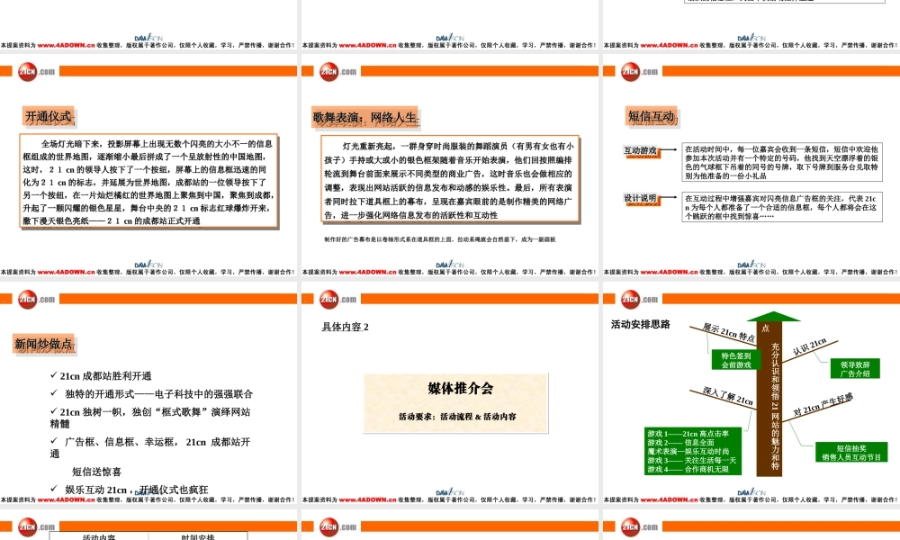 21cn成都方案030416.ppt