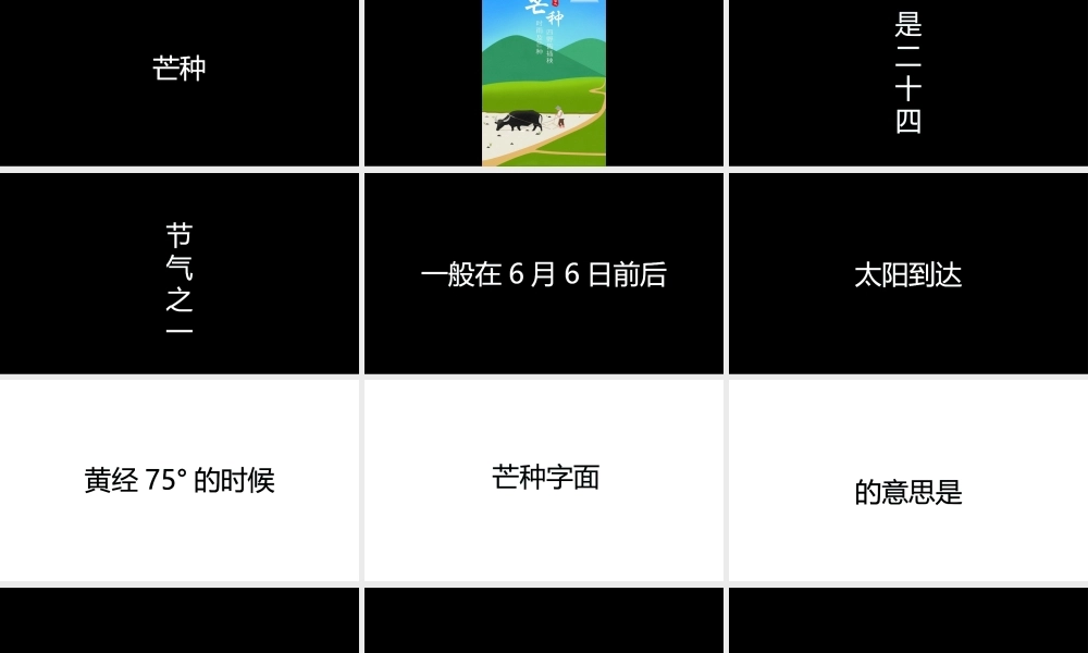 【编号106】芒种 快闪抖音模板.pptx