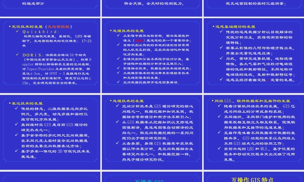 21世纪遥感与GIS的发展.ppt