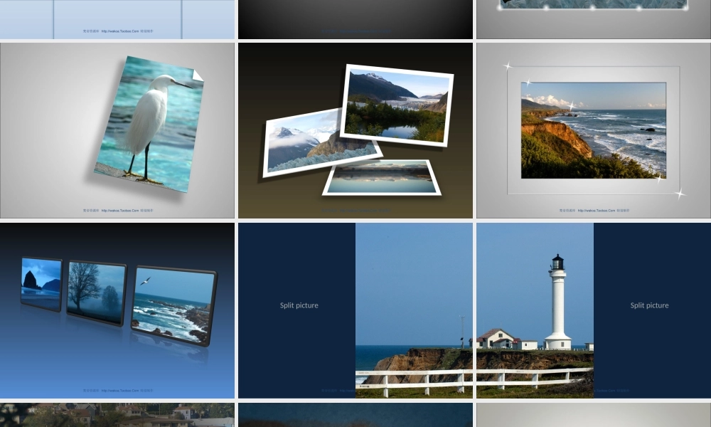 55例PPT图片切换动画模板.ppt
