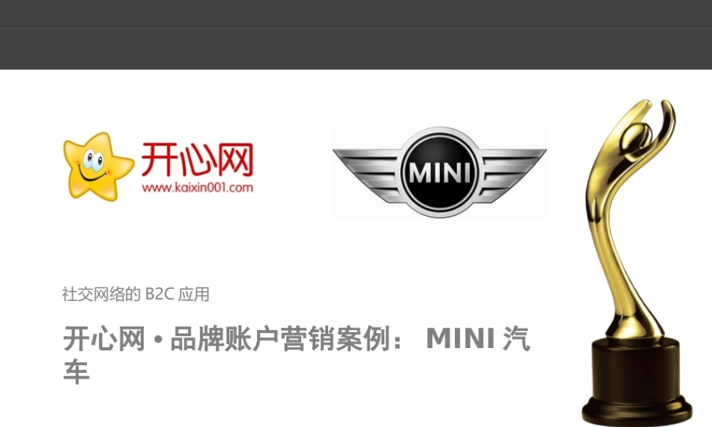2010_MINI汽车品牌账户案例.ppt
