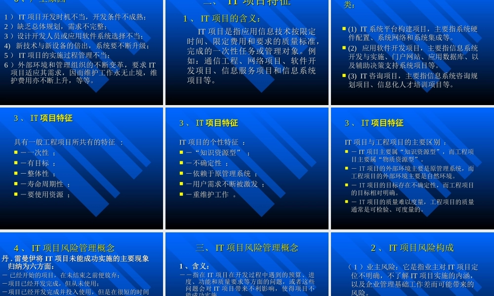 IT项目风险管理研究.ppt