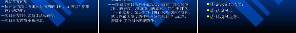 IT项目风险管理研究.ppt