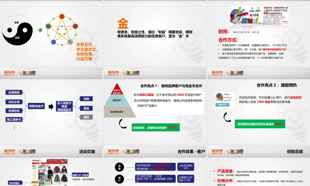 2010年淘宝网六大营销价值案例分享.ppt