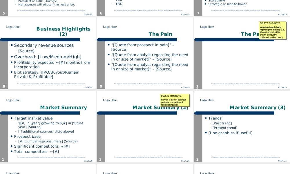 business-plan-highlights-template-227.ppt