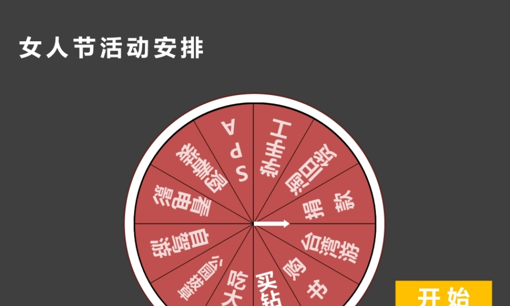 【实用案例73】随机转盘(女人节活动).pptx