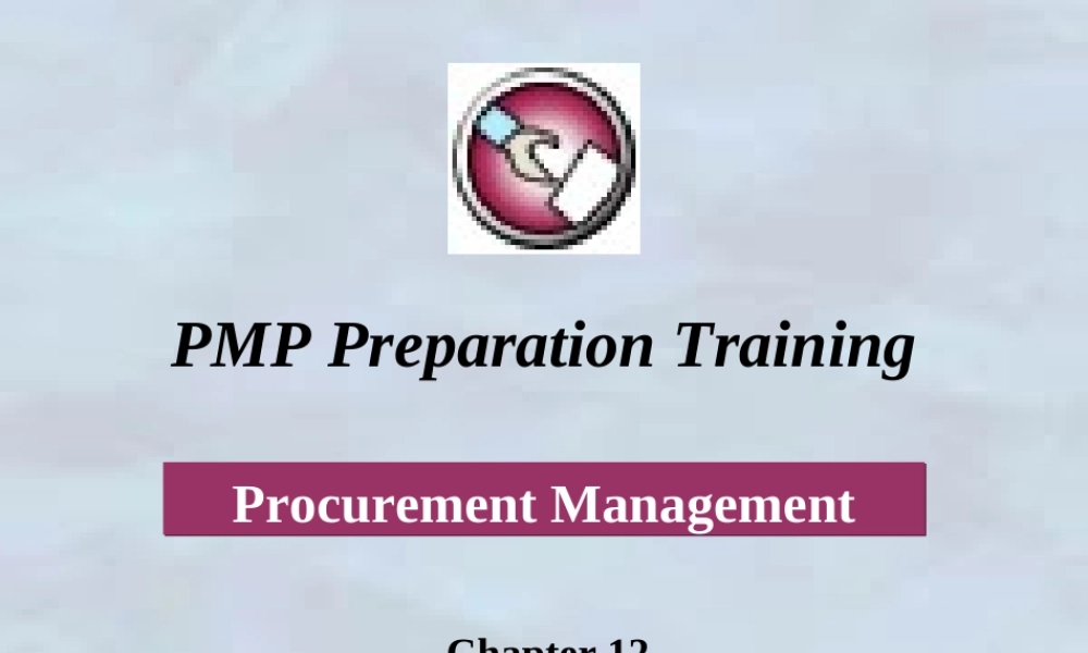 Ch12-Procurement.ppt