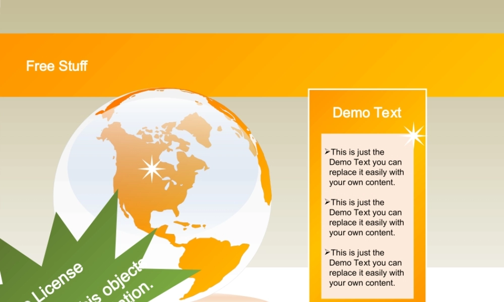 dreamydesigning的免费宣传图表和地图.ppt