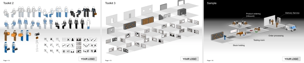 PPT图表Work Flow Set.pptx