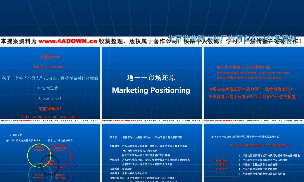 Mp3产品上市推广策划方案.ppt