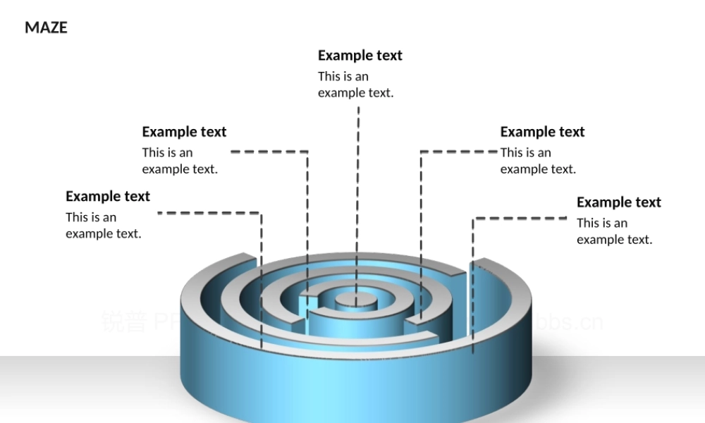 slideshop专业PPT图表-迷宫.ppt