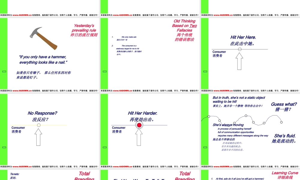 COMMUNICATION PLAN传播计划.ppt