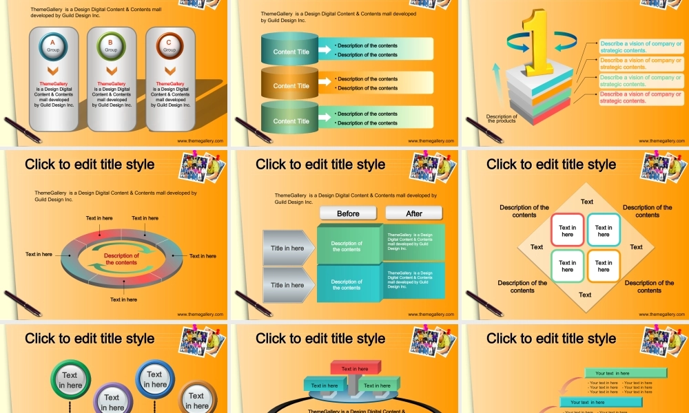 TG青少年橙色PPT模板.ppt