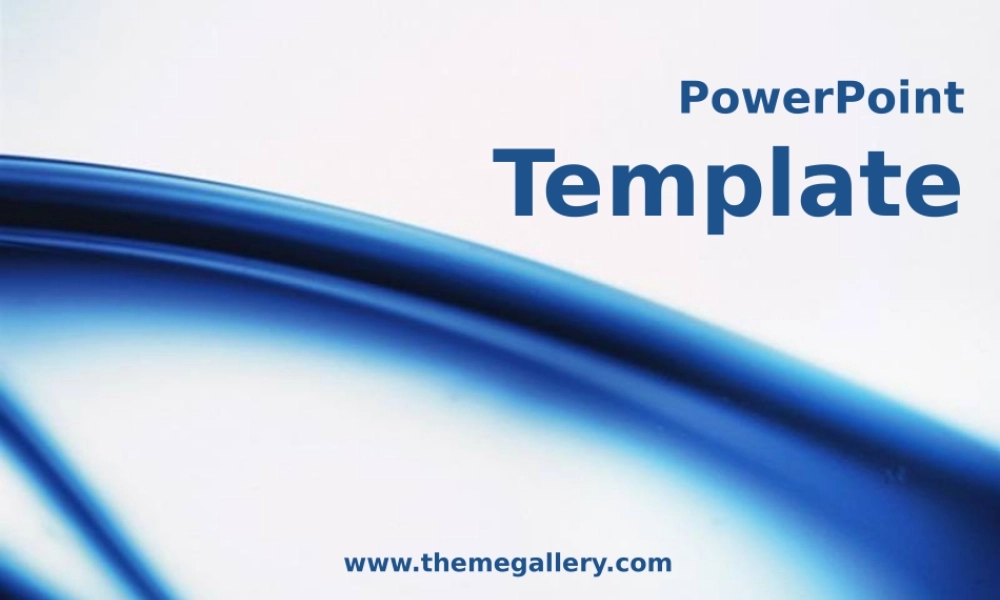 TG蓝色流线PPT模板.ppt