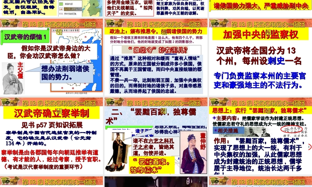 第12课汉武帝巩固大一统王朝.ppt