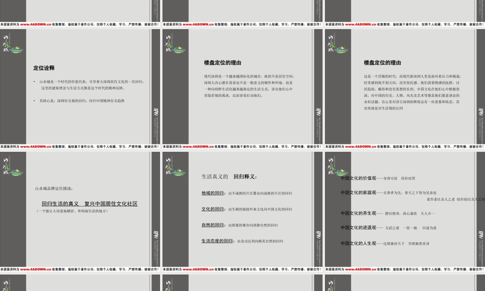 百仕达山水城整合推广策略.ppt