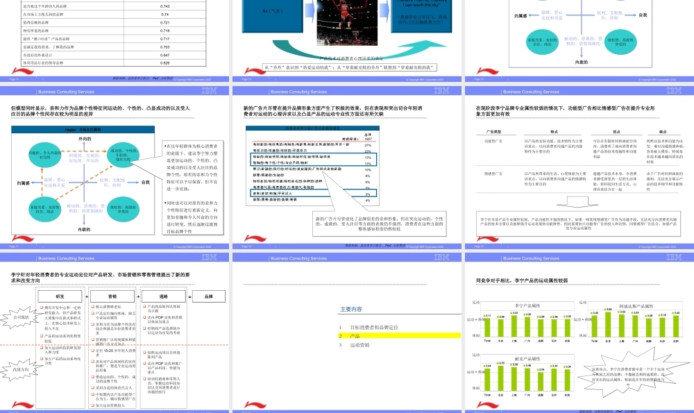 IBM咨询业务PPT模板.ppt