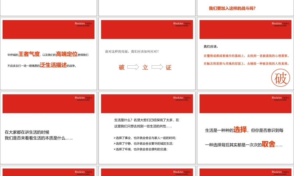 博思堂-成都华侨城地产推广思考.ppt