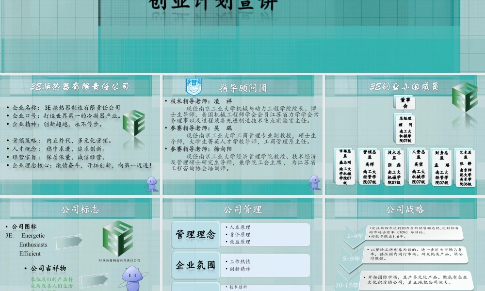 创业设计大赛模拟答辩3E11分钟版本6月4日.ppt