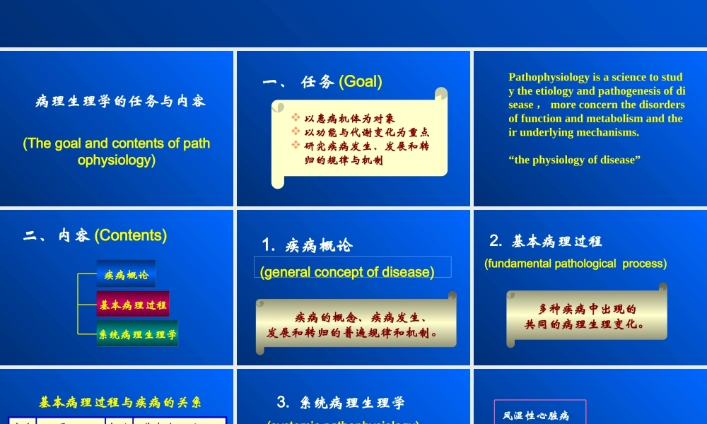病理生理学绪论.ppt