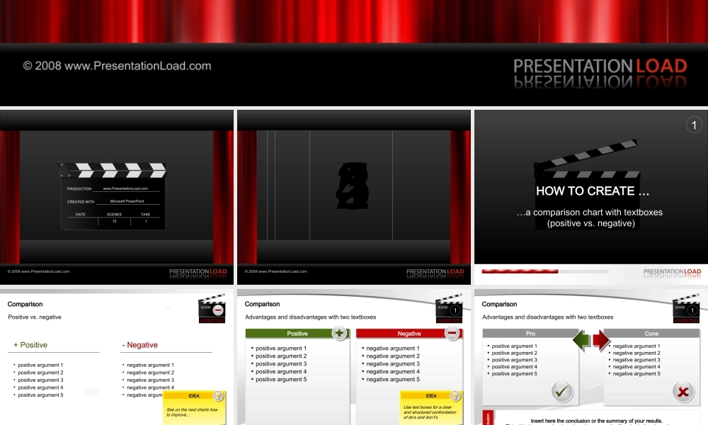 大气黑红配商务PPT模板.ppt