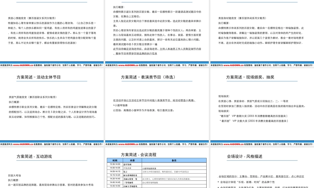 迪思-季百丽VIP活动策划.ppt
