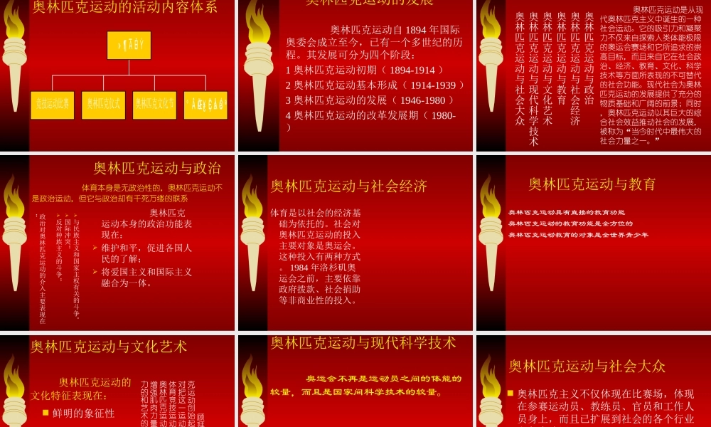 奥林匹克知识概述.ppt