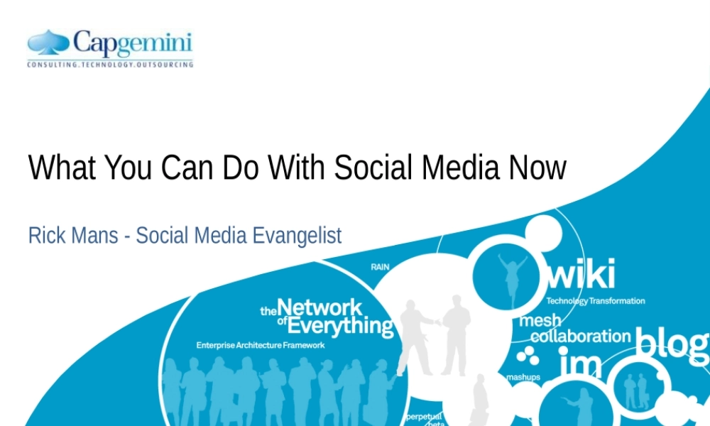 What You Can Do With Social Media Now社会化媒体的普及与应用 (青苹果).pptx