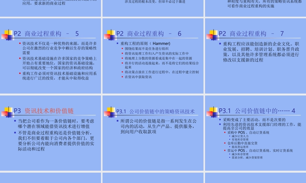 高级资讯系统及电子商业策略.ppt