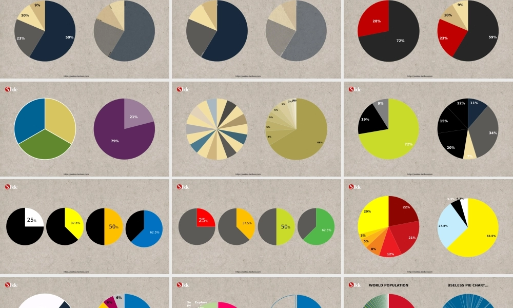 饼图素材（合集）.pptx