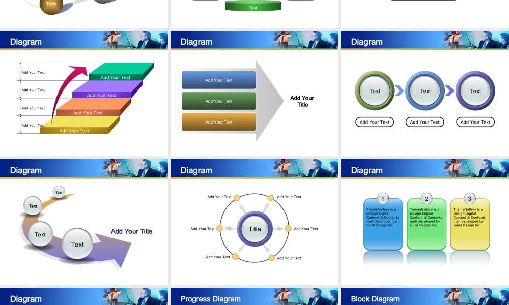 TG商务沟通蓝色PPT模板.ppt