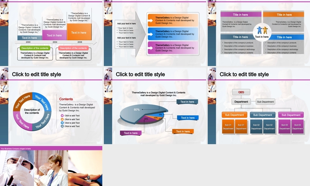 TG医疗体检PPT模板.ppt