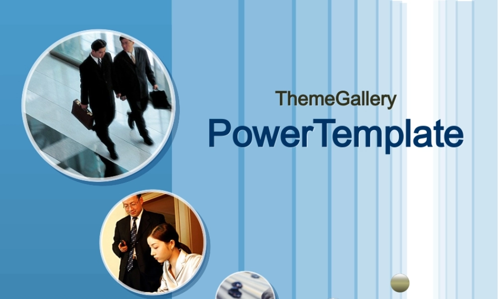 TG职场沟通蓝色PPT模板.ppt