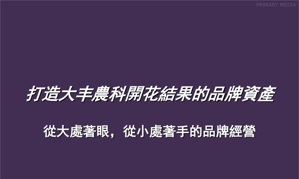 胡萝卜软糖休闲食品的年度品牌提案.ppt