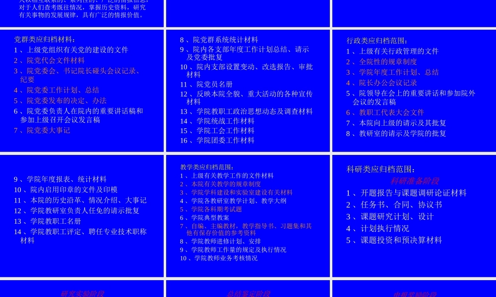 档案及档案管理.ppt