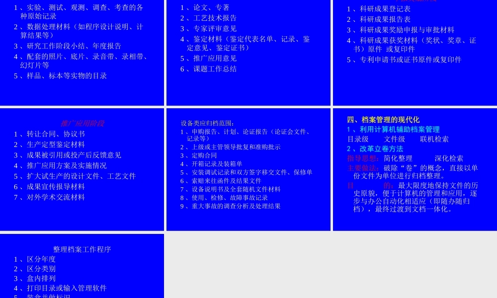 档案及档案管理.ppt