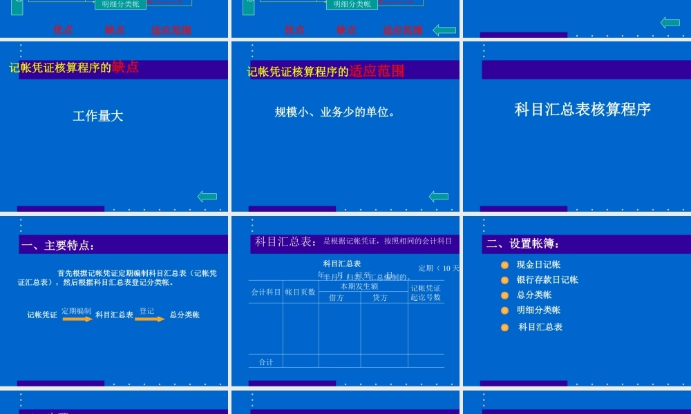 会计核算程序.ppt