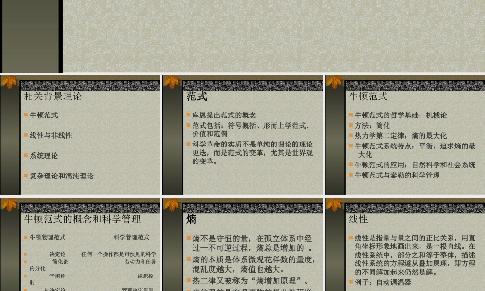 混沌理论与管理思想的发展.ppt