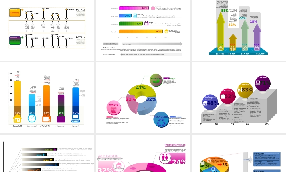 集合喜欢的PPT图表集合1.pptx