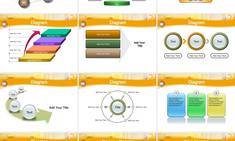 TG橙色家居PPT模板.ppt