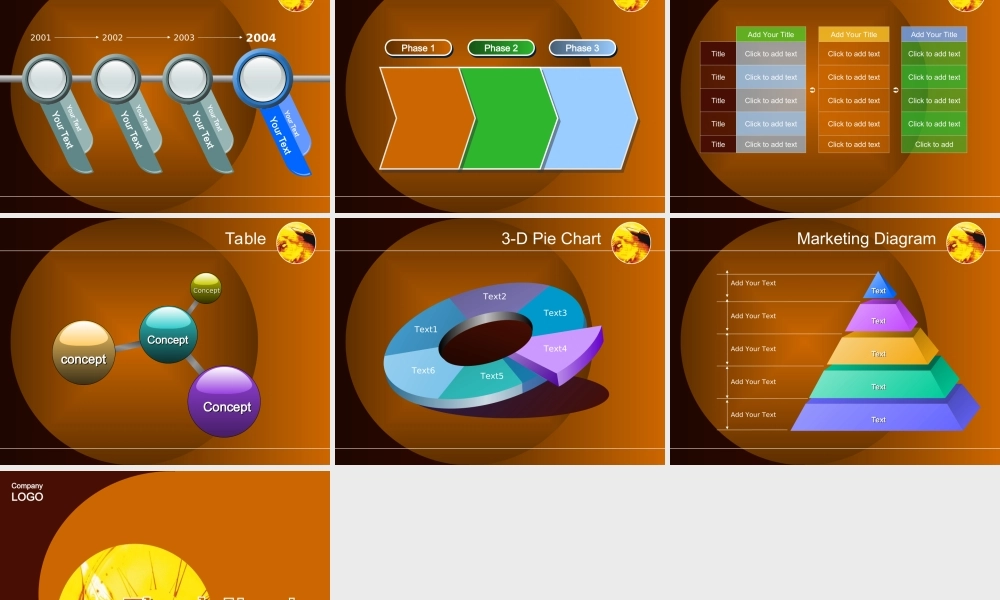 TG商务咖啡色PPT模板.ppt