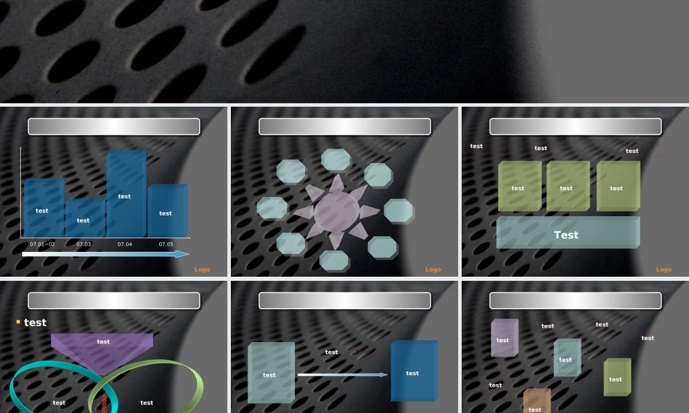 玻璃质感的图表.ppt