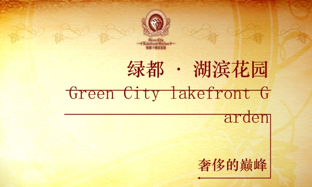 博思堂-绿都湖滨花园整合推广策略报告46PPT.ppt