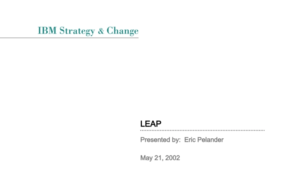 经典IBMPPT制作.ppt