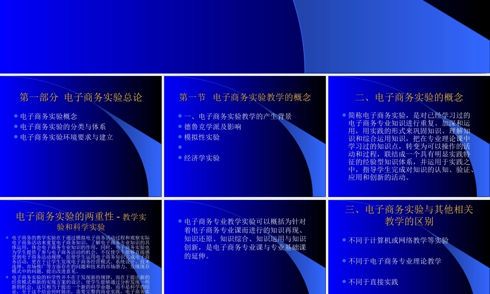 电子商务实验总论与创业实验.ppt