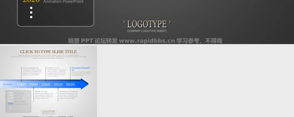 韩国PPTKOREA出品酷黑商务精美PPT图表60张-锐普ppt论坛 (55).ppt