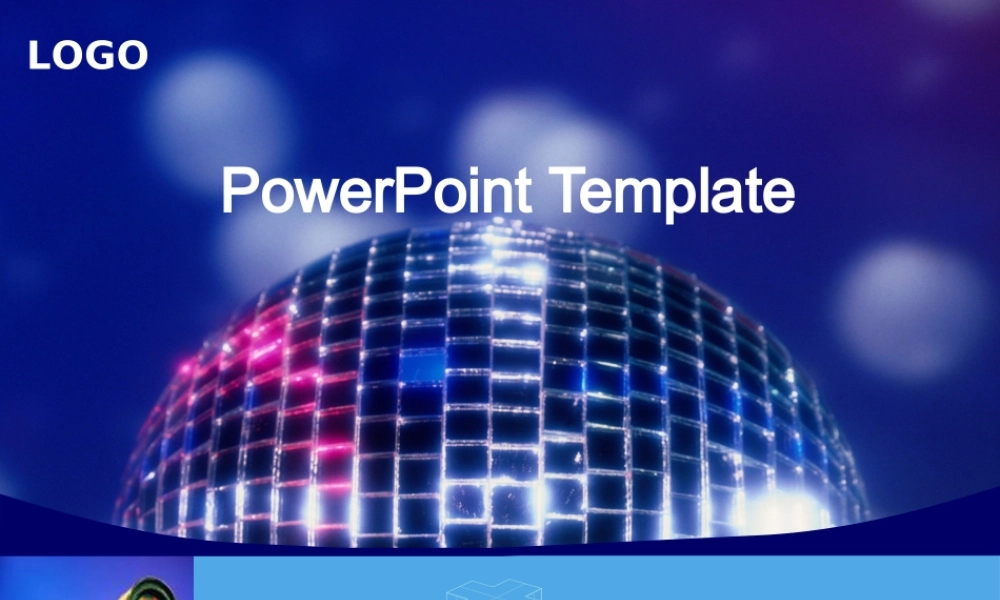 多彩魔方PPT模板.ppt