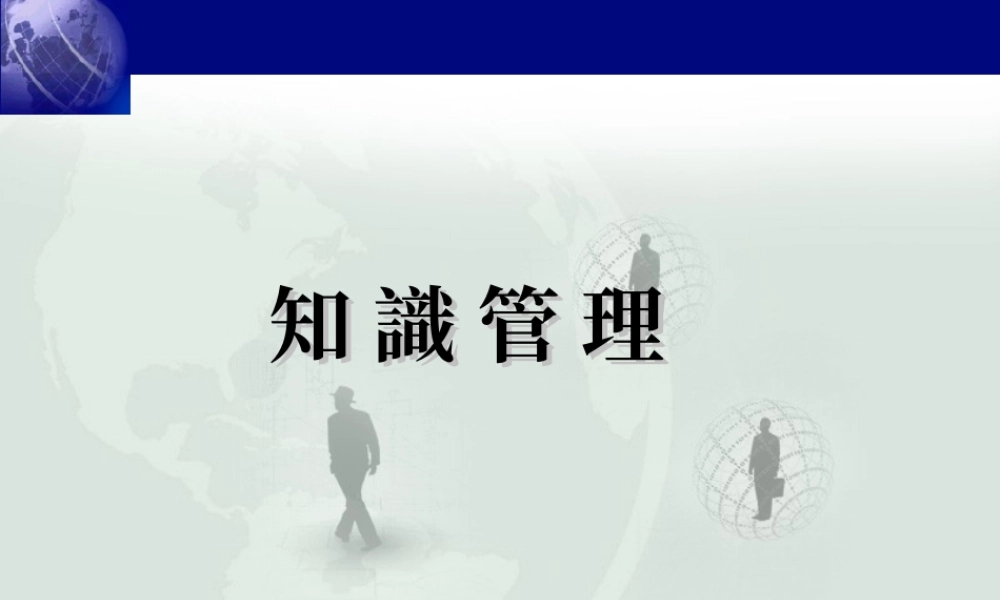 公司的知识管理.ppt